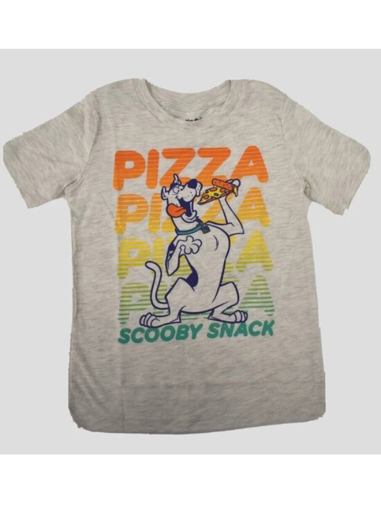 jumping beans Other - Jumping Beans Boys Scooby Doo Scooby Snack Pizza Tee Shirt New Size 5